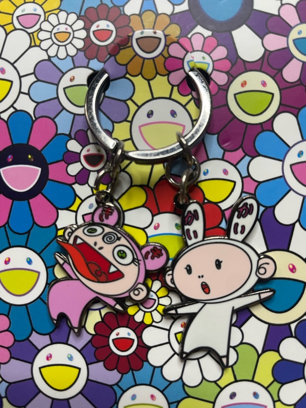 Murakami Kaikai Kiki Keychain Pintrill Asian Art Museum Rare